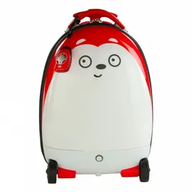 Big Buy Cooking Rastar Kinder-Trolley-Rucksack Funkgesteuerter Igel 2,4 GHz 34,5 x 47 x 27 cm (2 Stück) - Weiß