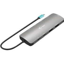 iTEC i-tec USB-C Metal Nano 2x Display Docking Station + PD 100W