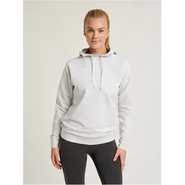 hummel GO Baumwoll Hoodie Damen egret melange S