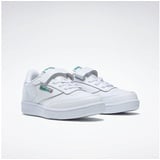 Reebok Club C 1v in Weiss, 28