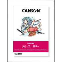 Canson Graduate Manga-Block A3 200 g/m2 30 Blatt