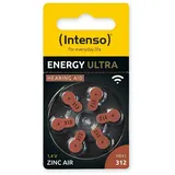 Intenso Hörgerätebatterie PR41-312 1.45V 6 St. 148 mAh Zink-Luft 7504436