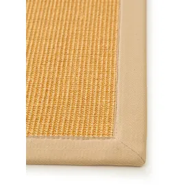 benuta nest Fußmatte Sana Beige 60x90 cm - Moderner Teppich für Wohnzimmer