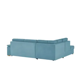 Betty Ecksofa Betty ¦ türkis/petrol ¦ Maße (cm): B: 265 H: 86 T: 207.0