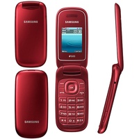 Original Samsung GT-E1272 Handy Rot Dual Sim Klapphandy Mobiltelefon Neu