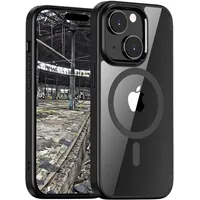 JT Berlin iPhone 15 Hybrid Backcover schwarz, transparent