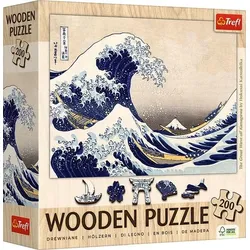 Trefl - Holzpuzzle 200 - Die große Welle