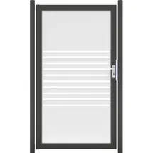 GROJA GroJaAmbiente Tor Streifen DIN: rechts Rahmen DB703