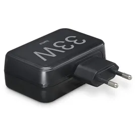 Hama Schnellladegerät 4x USB-A 33 W, Schwarz