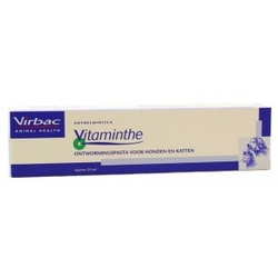 Virbac Vitaminthe Ontwormingspasta hond en kat  25 ml