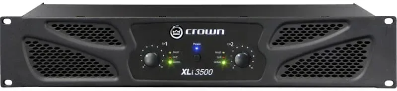 Crown XLi 3500, 2x1350 Watt an 4 Ohm, 2HE, 19,5kg