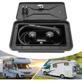 Gojoy - rv AußEndusche Box Mit Heiß/Kalt Schalter Duschkopf Wohnmobile Wohnmobi ZubehöR Wohnmobilduschen AußEndusche Camping Dusche Duschkopf