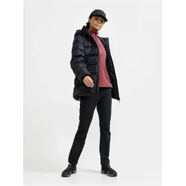 Craft Core Trim Midlayer 1/2-Zip Langarmshirt Damen 488200 - rhubarb/melange M