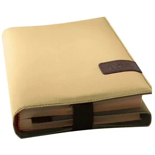 Barth & Bauer BookSkin Multifunktionshülle elfenbein-beige, Buchhülle