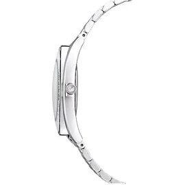 Swarovski Crystalline Aura Uhr Metallarmband, Silberfarben, Edelstahl