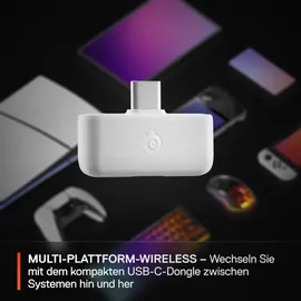 SteelSeries Arctis Nova 5 Wireless Weiß