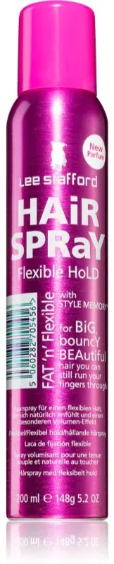 Lee Stafford Styling Hair Spray Flexible Hold Fat n Flexible Haarspray für flexible Festigung 200 ml