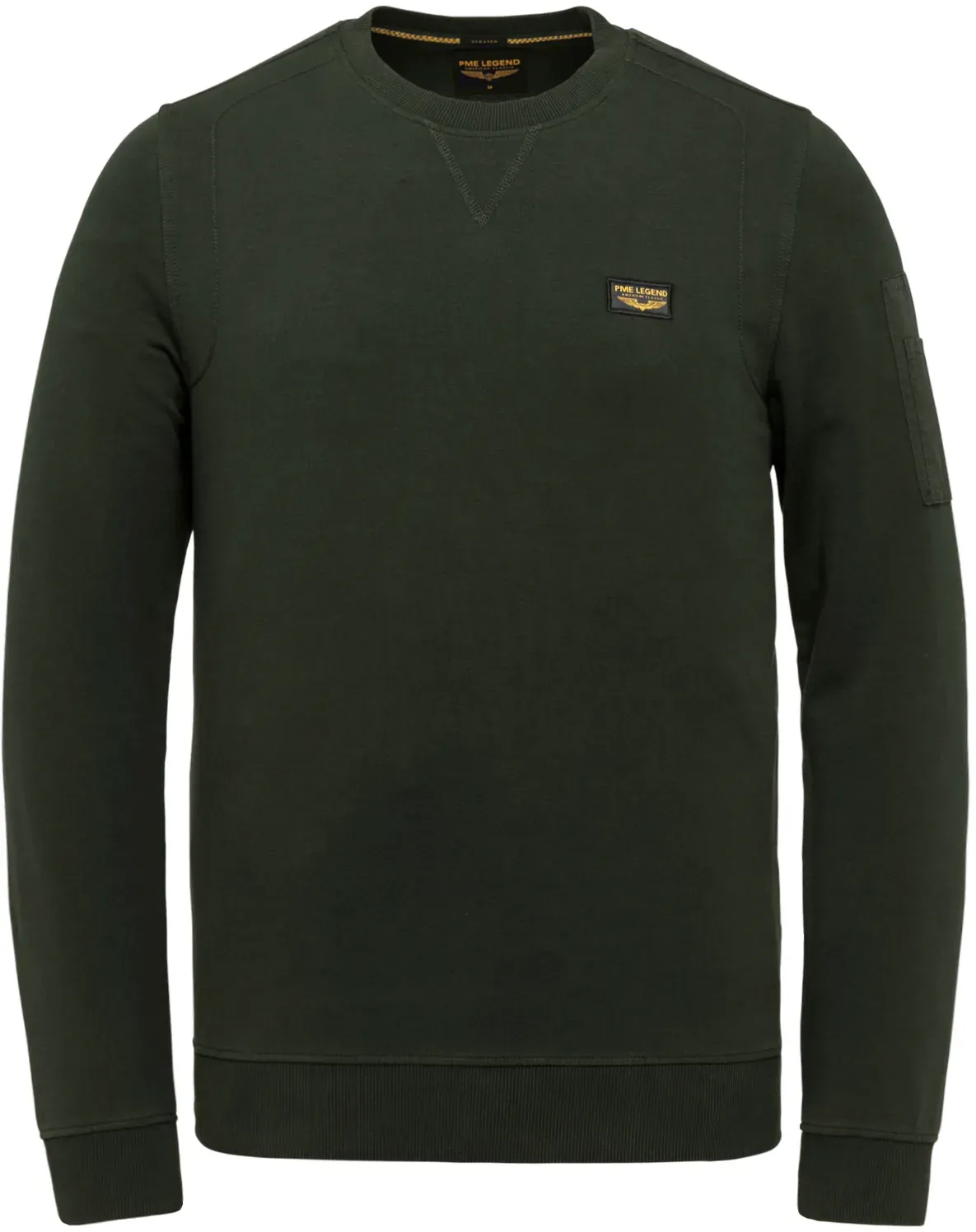 PME-Legend Herren Sweatshirt AIRSTRIP Regular Fit Schwarz 8039 XXL