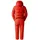 The North Face Himalayan Overall Fiery Red M