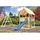 Akubi Spielturm Luis Set C mit Rutsche blau 89373