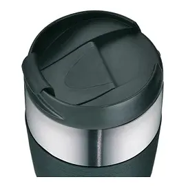 Thermos Thermobecher 0,4 l Schwarz/Silber