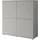 OTTO home Highboard 120 x 125 x 39,5 cm grau