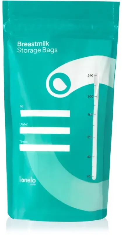 Lionelo Breastmilk Storage Bags Säckchen zum Aufbewahren von Muttermilch 30x240 ml