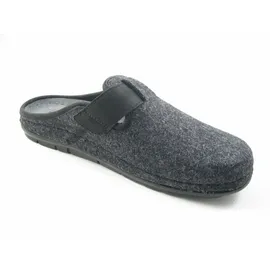 ROHDE Herren Hausschuhe Pantoffeln Rodigo-H 6741, Größe:46 EU, Farbe:Schwarz - 46