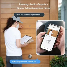 ANRAN 2K 5MP Solar Überwachungskamera Schwarz