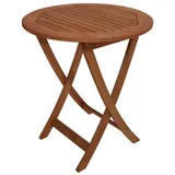 DEGAMO Bistrotisch Ø 65 x 72 cm Braun