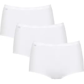 SLOGGI Basic+ Maxi 3P Slip, Weiß, 44