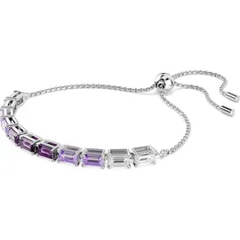 Swarovski Matrix Armband, Lila Silber 5707199 Größe ONE SIZE
