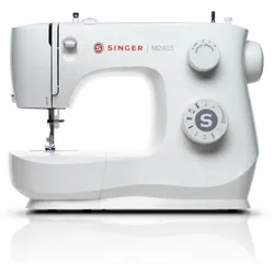 SINGER M 2405 Nähmaschine (8 Stiche, 4-stufiges Knopfloch, frontal, leicht)
