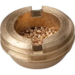Riegler Sinterbronce-Schalldämpfer, flach, G 1 a.