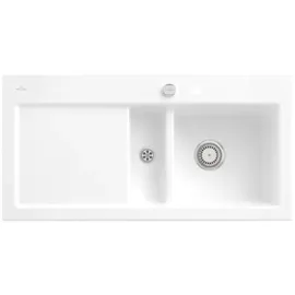 Villeroy & Boch Subway 60 rechts weiß alpin + Excenterbetätigung + Lochbohrungen