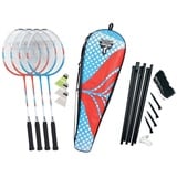 Talbot Torro Talbot-Torro Premium Badminton Set 4-Fighter bunt No Size