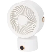 Montegoni USB Tischventilator 10 cm Tischventilator Weiß