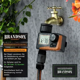 Brandson Bewässerungssystem 35 l schwarz