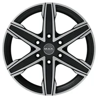 MAK King 6 7,5 x 17 6 x 114,3 ET45 Schwarz