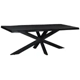 Livingfurn Kala 220 x 76 x 100 cm schwarz