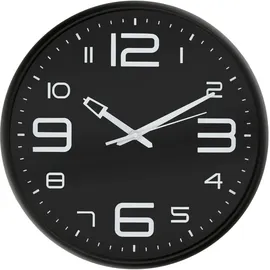 wall-art Wanduhr Modern 38,5 cm Ø schwarz