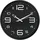 wall-art Wanduhr Modern 38,5 cm Ø schwarz