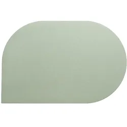 Tisch-Set Edel PU-Leder rauchgrün 45,0x30,0x0,17cm