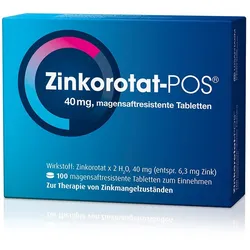 Zinkorotat POS 40 mg 100 St