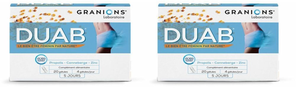Duab® infections urinaires 2x20 pc(s) capsule(s)