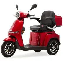 Efun ECO ENGEL Elektromobil Seniorenmobil rot, 20 Ah Li-Io Akku, 1000 W, 25 km/h