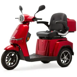 Efun ECO ENGEL Elektromobil Seniorenmobil rot, 20 Ah Li-Io Akku, 1000 W, 25 km/h