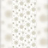 Mank Tischdeckenrolle 120 cm x 25 m Weiß-Gold