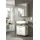 xonox.home Waschbeckenunterschrank Lambada X06F1777 60x60 cm mit Rollen Sonoma-Eiche Dekor/Weiß
