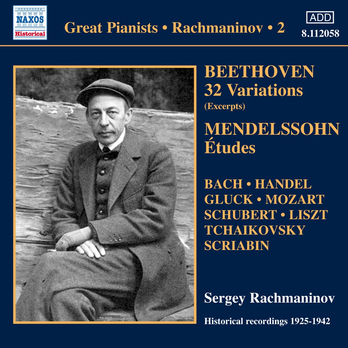 32 Variationen/Etüden/+ - Sergej Rachmaninoff. (CD)